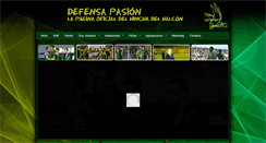 Desktop Screenshot of defensapasion.com.ar