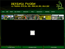 Tablet Screenshot of defensapasion.com.ar